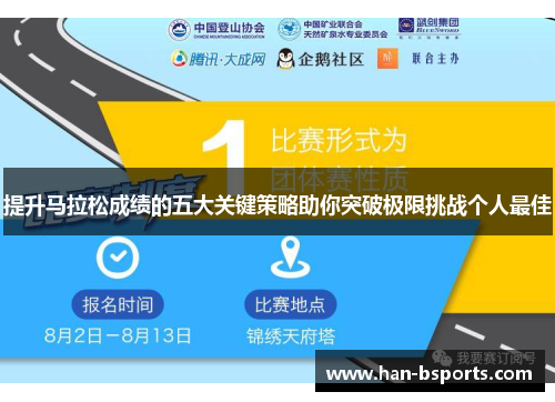 提升马拉松成绩的五大关键策略助你突破极限挑战个人最佳